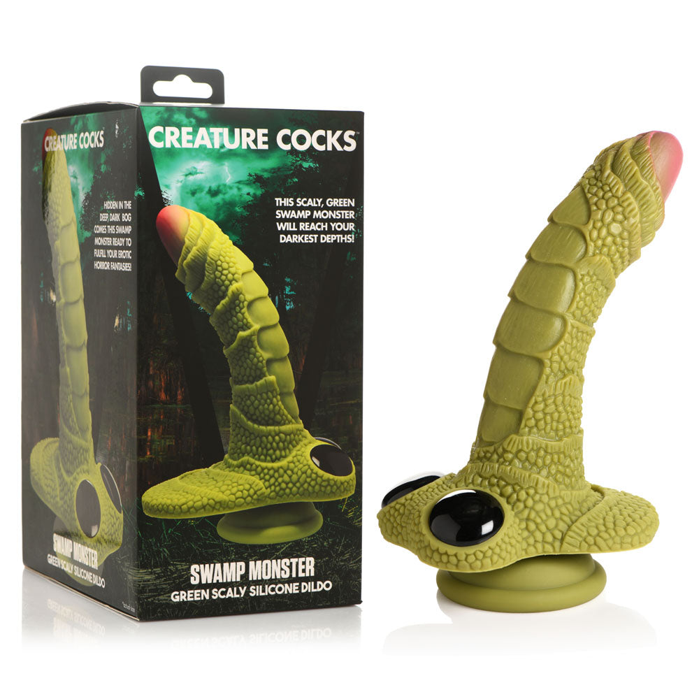 Creature Cocks Swamp Monster Dildo - ClubX